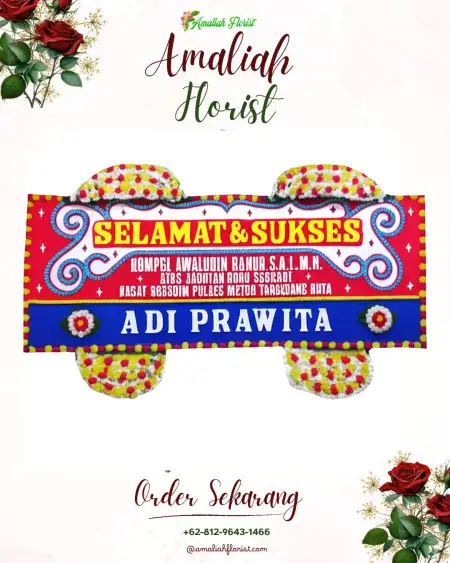 Papan Bunga Ucapan Selamat Astana Anyar